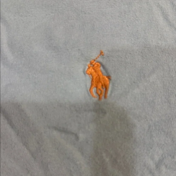 Polo by Ralph Lauren Men's Light Blue Tee - Picture 2 of 3